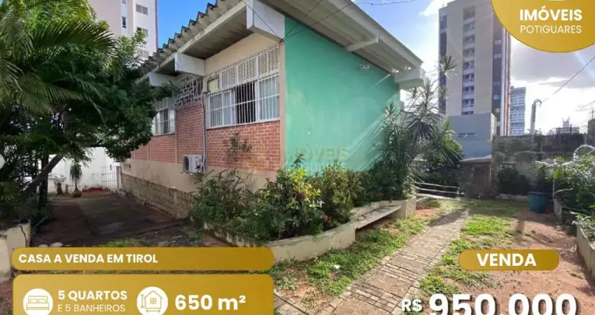 Casa com 5 quartos à venda no Tirol, Natal