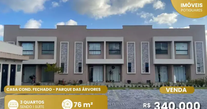 Casa com 3 quartos à venda no Parque das Árvores, Parnamirim 