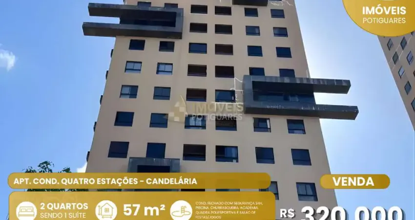 Apartamento com 2 quartos à venda no Candelária, Natal 