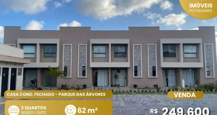 Casa com 2 quartos à venda no Parque das Árvores, Parnamirim 