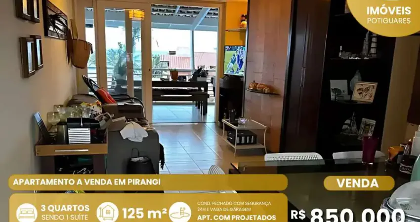 Apartamento com 3 quartos à venda no Pirangi do Norte (Distrito Litoral), Parnamirim