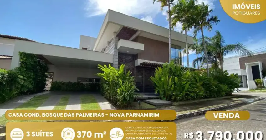 Casa com 4 quartos à venda no Parque do Jiqui, Parnamirim