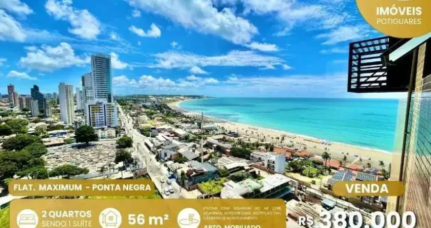 Flat com 2 quartos à venda no Ponta Negra, Natal 