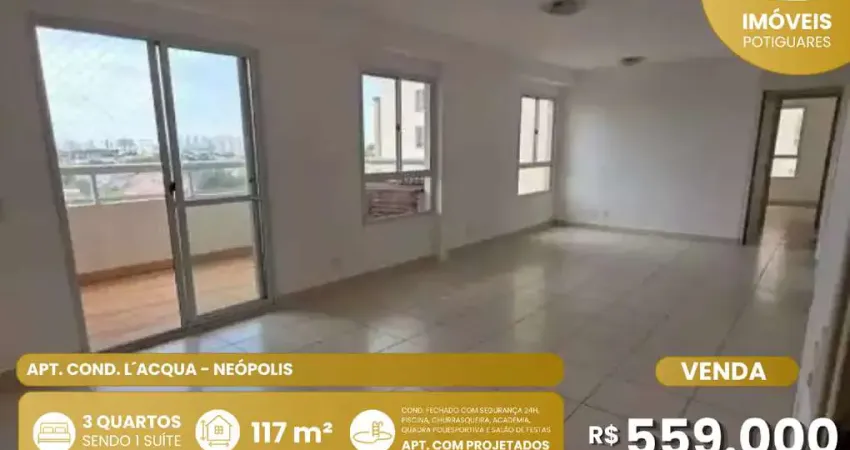 Apartamento com 3 quartos à venda no Neópolis, Natal 