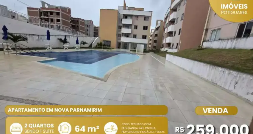 Apartamento com 2 quartos à venda no Nova Parnamirim, Parnamirim