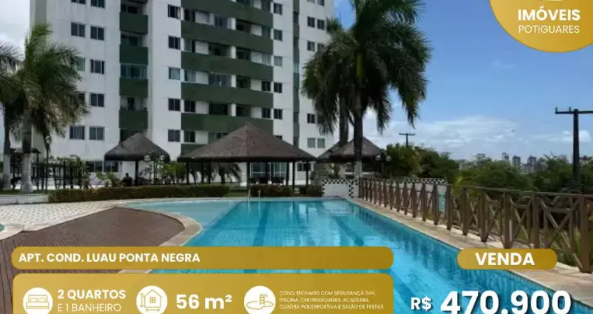 Apartamento à venda, 2 quartos, 1 vaga, ponta negra - natal/rn