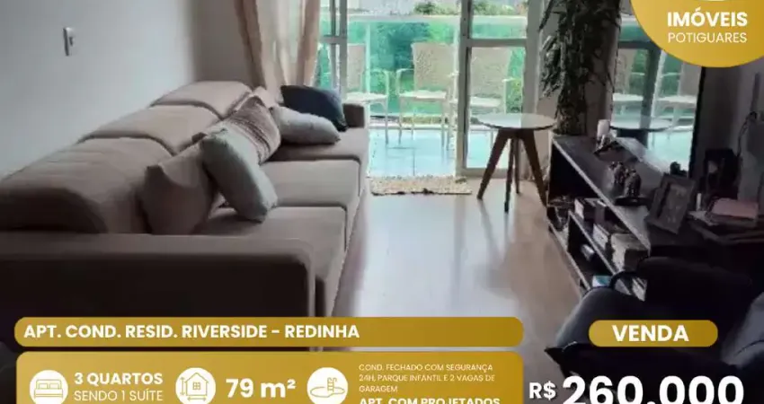 Apartamento com 3 quartos à venda no Redinha, Natal 