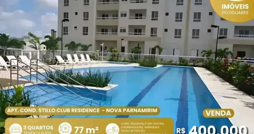 Apartamento com 3 quartos à venda no Nova Parnamirim, Parnamirim 