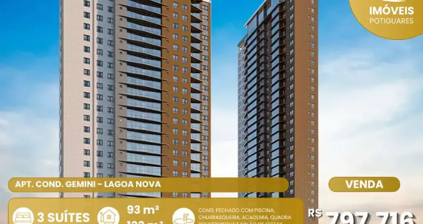 Apartamento com 3 quartos à venda na Nossa Senhora de Nazaré, Natal 