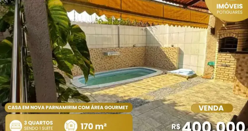 Excelente casa à venda em nova parnamirim – próximo à avenida abel cabral