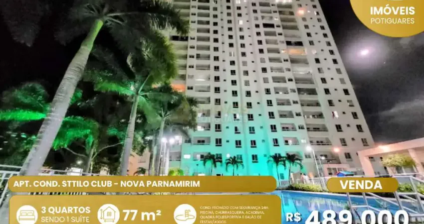 Excelente apartamento à venda – stillo club | nova parnamirim