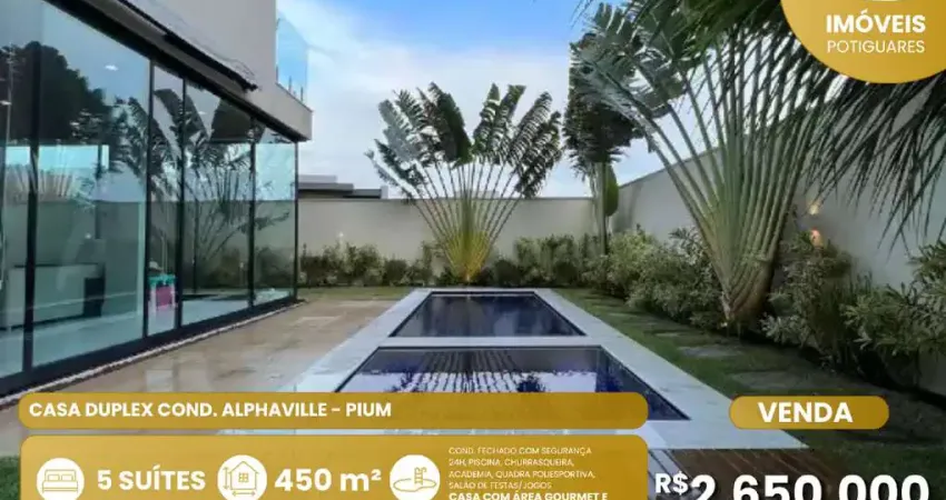 Casa com 5 quartos à venda no Pium (Distrito Litoral), Parnamirim