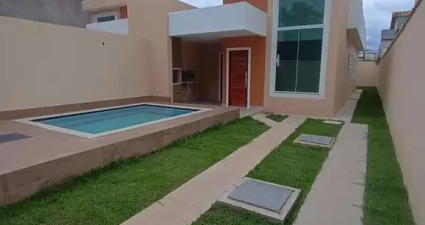 Casa para venda em rio das ostras, village, 3 dormitórios, 1 suíte, 2 banheiros, 1 vaga