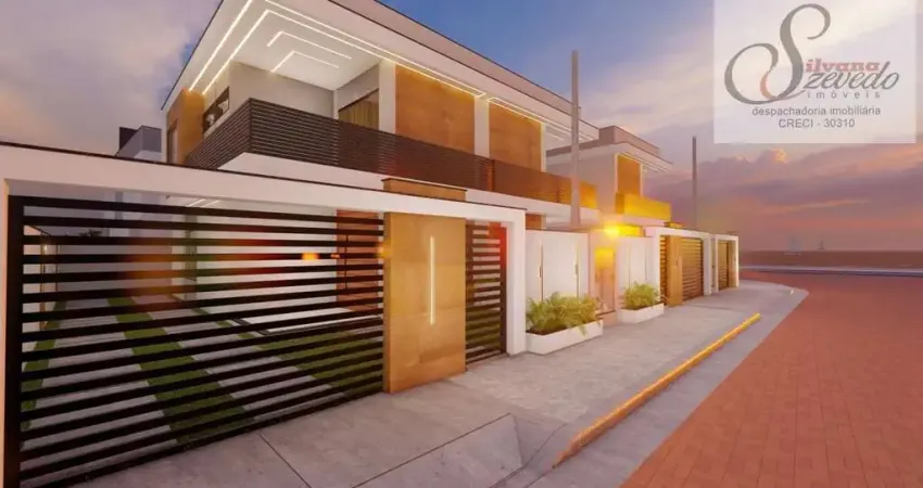 Duplex para venda em rio das ostras, costa azul, 3 dormitórios, 3 suítes, 4 banheiros, 2 vagas