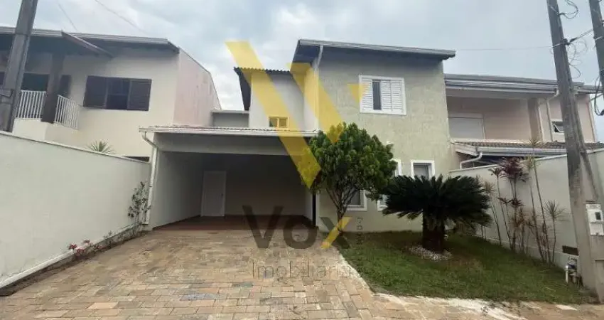 Casa em condomínio itapema para locação em valinhos-sp, 3 quartos sendo 1 suíte, 2 salas, 2 banheiros, 2 vagas e área gourmet.