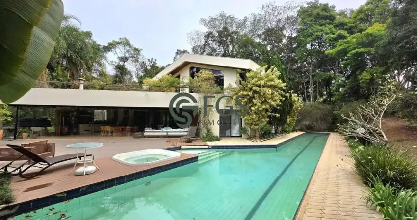 Casa com 6 suítes em condomínio na beira da represa em ibiúna - sp