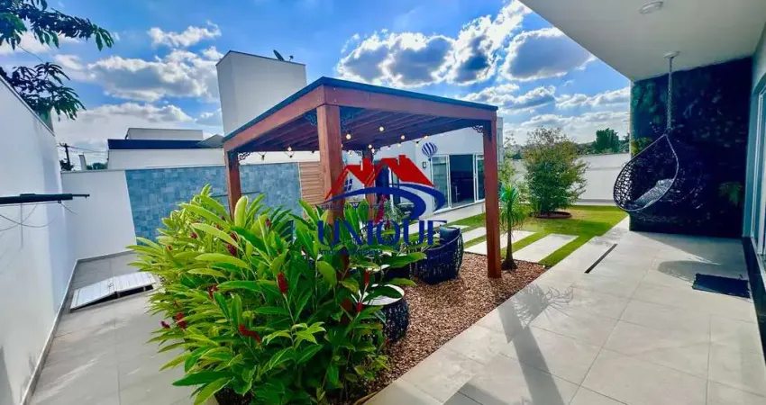 Casa térrea no portal das estrelas em boituva c/ 3 suítes mobiliada