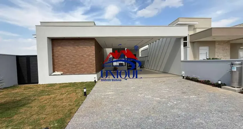 Linda casa nova em boituva/sp c/ 3 suítes em condomínio fechado c/ lazer.