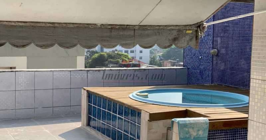 Cobertura com 2 quartos à venda na Rua Iriquitia, 536, Taquara, Rio de Janeiro