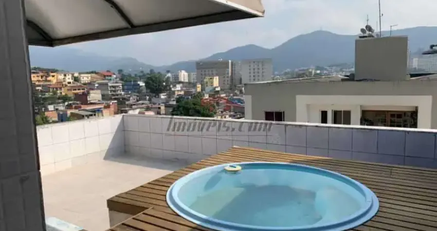 Cobertura com 2 quartos à venda na Rua Iriquitia, 536, Taquara, Rio de Janeiro