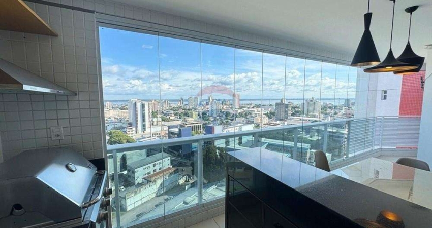 Apartamento de 3 quartos, com 106,79 m2, mobiliado no 13° do Smart Residense Downtown.