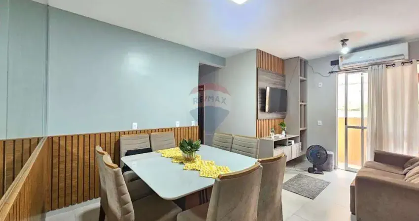 Apartamento térreo com 3 dormitórios no condomínio allegro – colônia terra nova, manaus