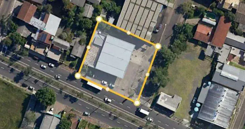 Área de esquina à venda na avenida victor hugo kunz, em novo hamburgo!