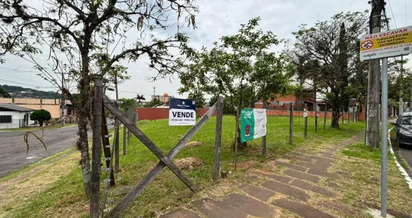 Terreno de esquina à venda no bairro são jorge, em novo hamburgo!
