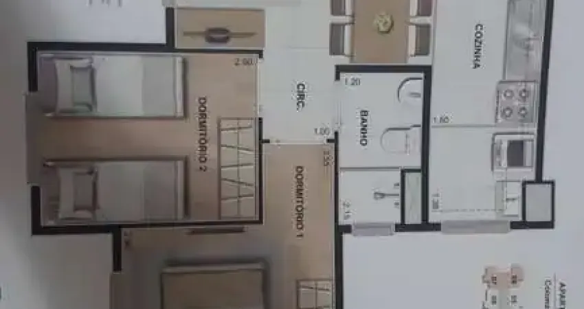 Apartamento com 2 quartos à venda na Rua Joaquim Nunes Teixeira, Vila Plana, São Paulo