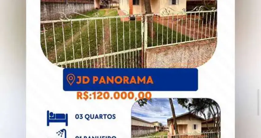 Casa a venda, terreno grande 337,50 m², boa localização. r$:120.000,00