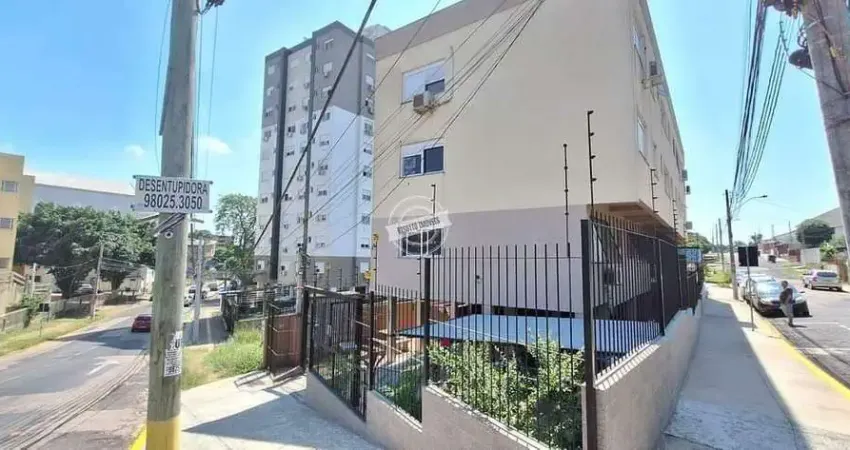Apartamento 2 dormitórios semi-mobiliado com garagem coberta na vila cachoeirinha em cachoeirinha rs.