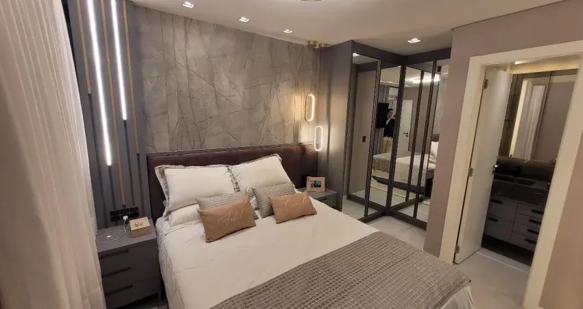 Apartamento com 2 dormitòrios sendo 1 suìte - mobiliado em balneàrio caboriù