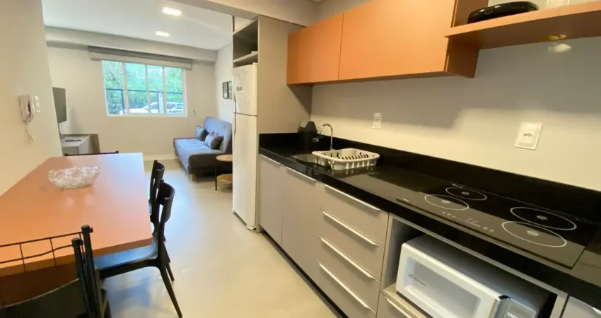 Apartamento em praia brava para locaça0 - mobiliado - com 1 quarto