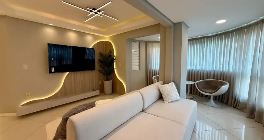 Apartamento decorado com 2 suítes residencial bellas artes balneário camboriú pioneiros, itajaí - sc