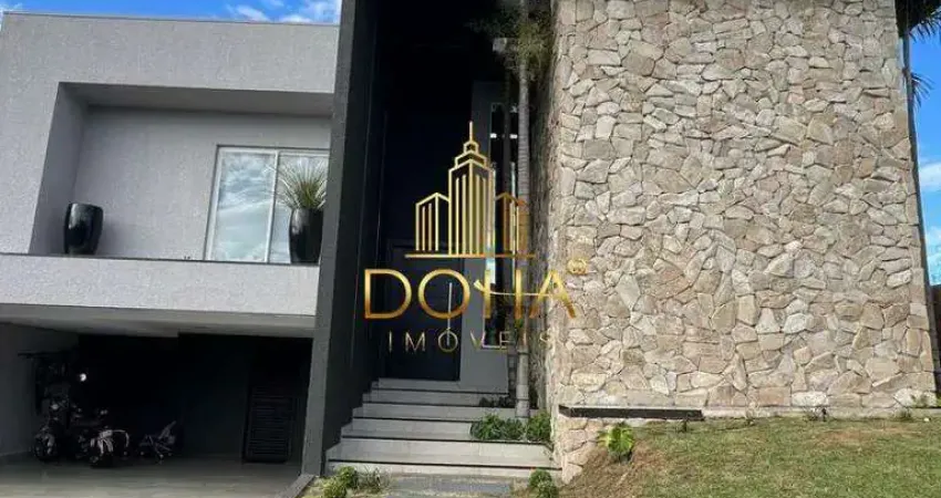 Sobrado de alto padrão com 2 suítes e 2 quartos no residencial treviso