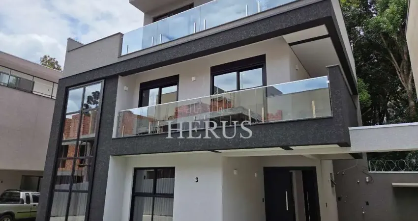 Casa em condomínio fechado com 3 quartos para alugar na Avenida Cândido Hartmann, 5118, Santa Felicidade, Curitiba