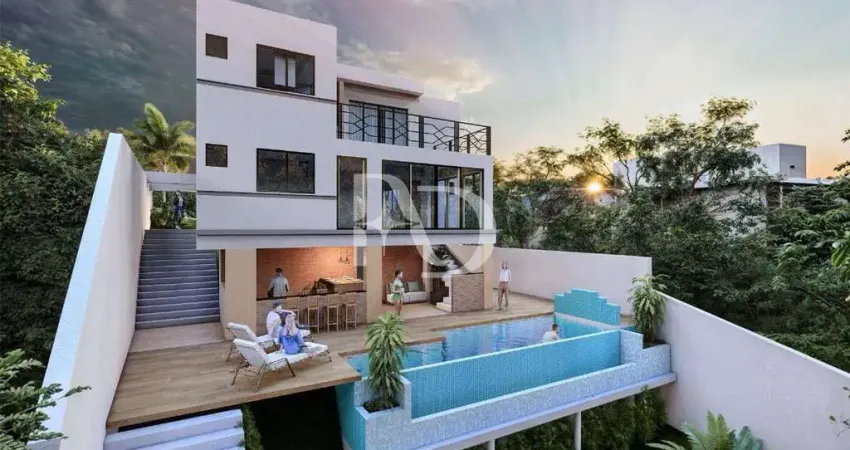 Casa para venda em juiz de fora, salvaterra, 4 dormitórios, 4 suítes, 6 banheiros, 3 vagas