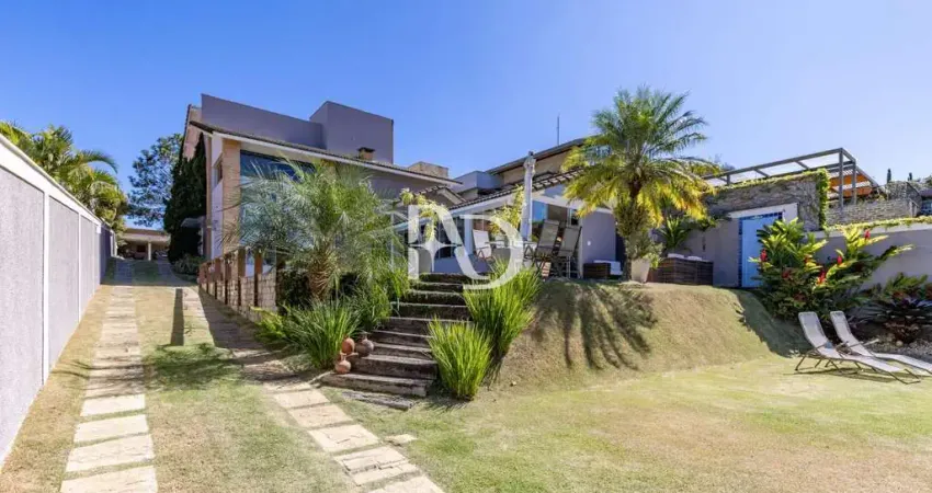 Casa para venda em juiz de fora, parque jardim da serra, 4 dormitórios, 1 suíte, 4 banheiros, 4 vagas