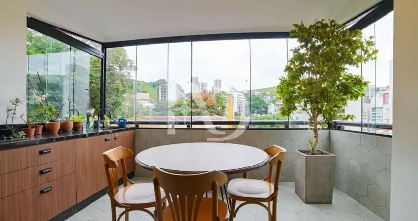 Apartamento para venda em juiz de fora, bom pastor, 4 dormitórios, 2 suítes, 4 banheiros, 2 vagas