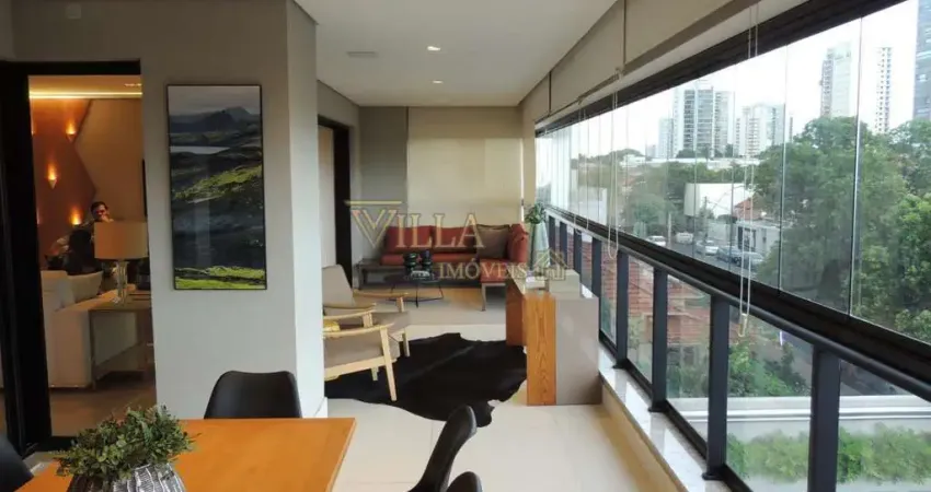 Apartamento para venda em araçatuba, centro, 4 dormitórios, 4 suítes, 6 banheiros, 3 vagas