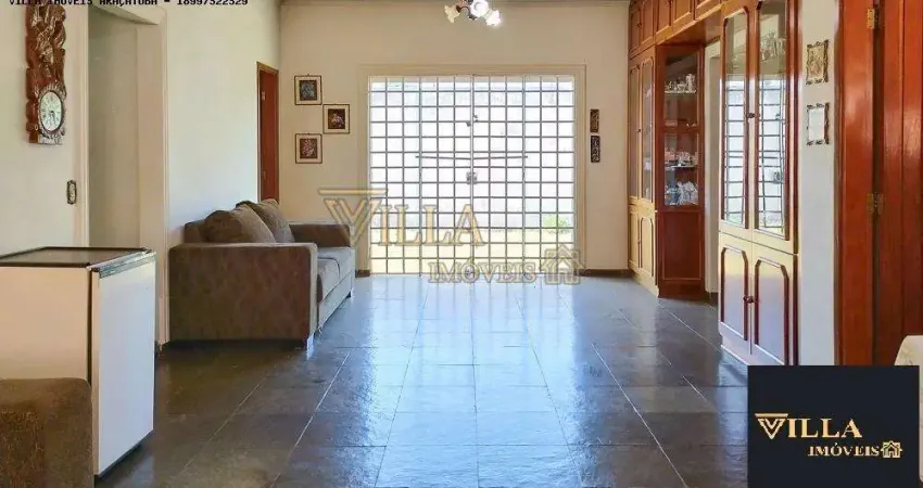 Casa para venda em araçatuba, vila santo antônio, 4 dormitórios, 1 suíte, 4 banheiros, 5 vagas