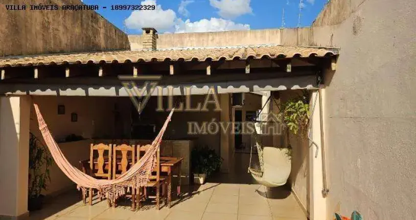 Casa para venda em araçatuba, umuarama, 2 dormitórios, 1 suíte, 1 banheiro, 2 vagas