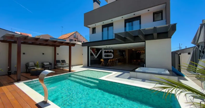 4 suítes, porteira fechada (inclui móveis, decoração e eletrodomésticos).