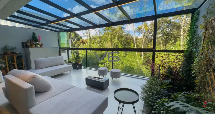 Sobrado alto padrão em santa felicidade, condomínio fechado! a poucos passo do parque barigui