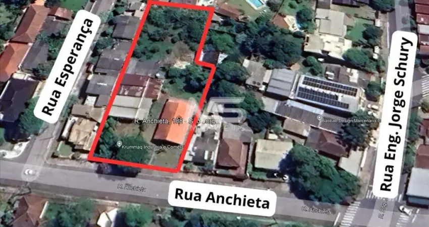 Terreno à venda na Rua Anchieta, 188, São Jorge, Novo Hamburgo