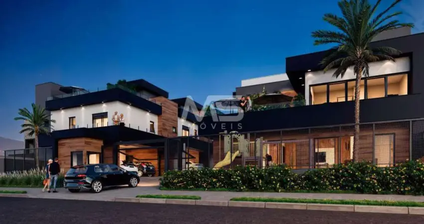 Lançamento casa em condomínio no terrace caçador, com 3 quartos, 3 suítes! rio branco - novo hamburgo/rs