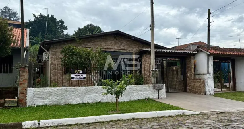 Casa de alvenaria com churrasqueira em são leopoldo, boa vista - venda
