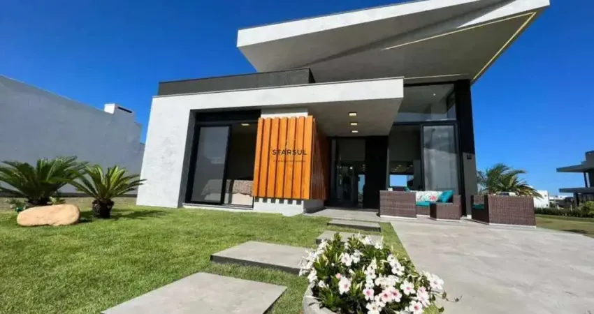 Casa de condomínio à venda em capão da canoa, com 4 quartos, 170,00m²