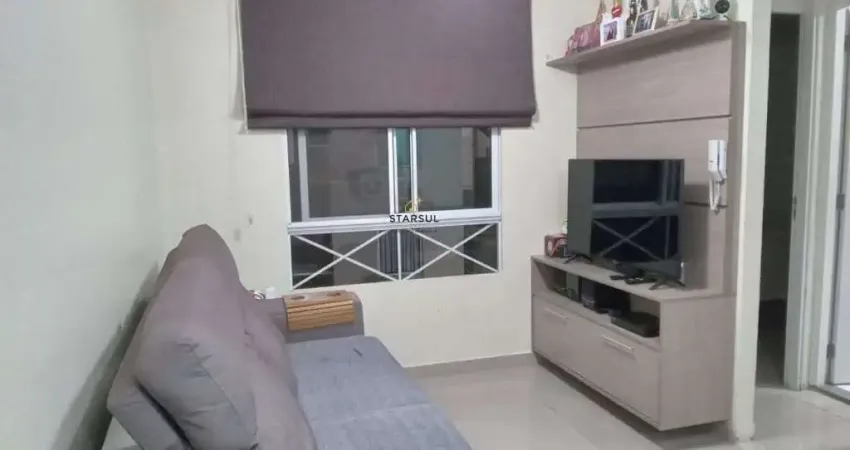 Apartamento à venda em canoas, fátima, com 2 quartos, 47,00m²