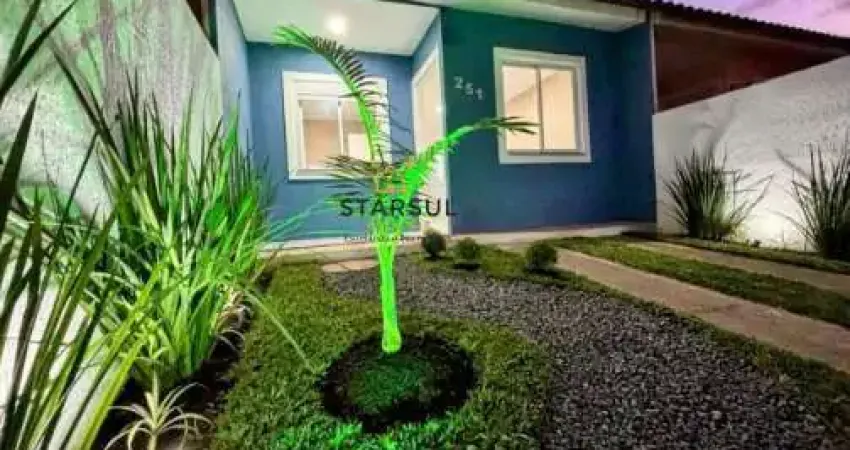 Casa à venda em cachoeirinha, fazenda esperança, com 2 quartos, 60,00m²